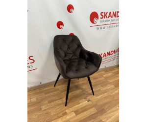 Virtuvės kėdė Karsten (Ruda veliūras)